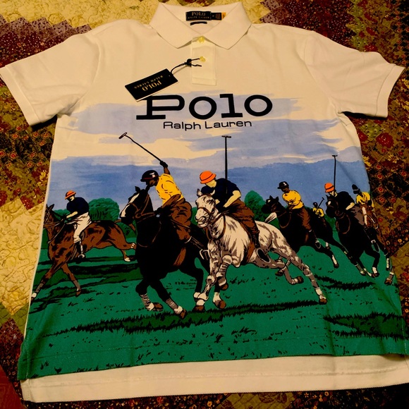 Polo Ralph Lauren Other - Polo: Race Graphic Polo shirt
